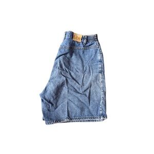 Lee vintage blue denim jort shorts